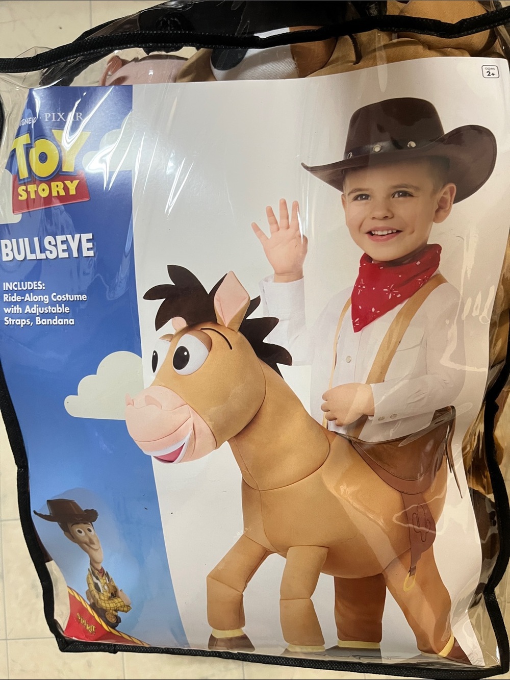 Toy Story Costume Bullseye Horse Toddler Kids One Size